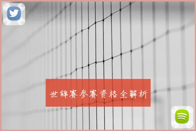 世锦赛参赛资格全解析